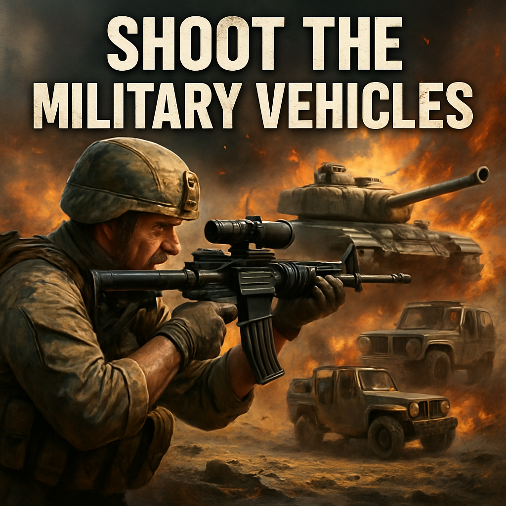 Shoot The Military Vehicles